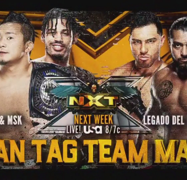 NXT Main Event Graphic for April 27