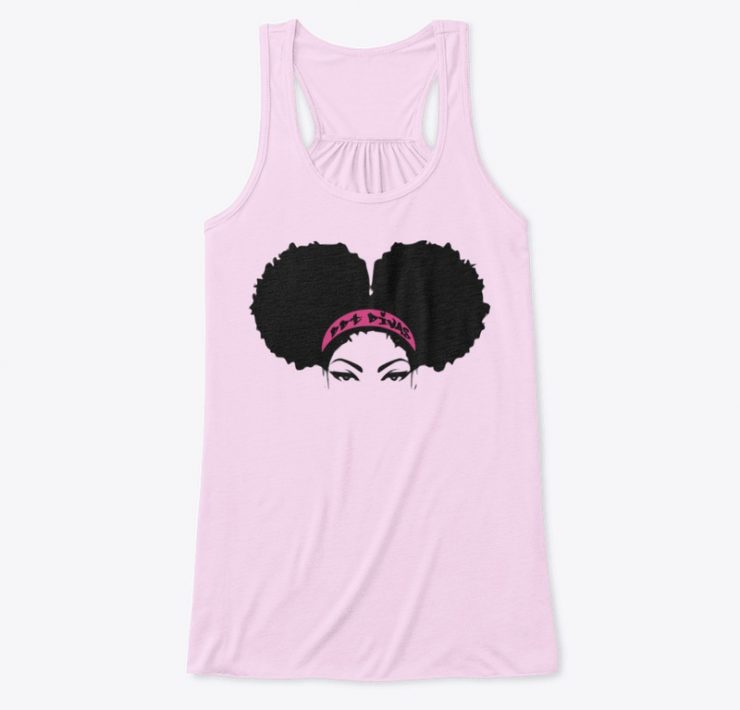 DDT Divas Retro Logo Flowy Tank Top