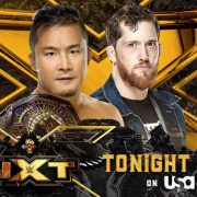 KUSHIDA vs O'Reilly WWE NXT main event graphic
