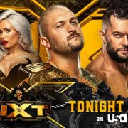 Karrion Kross vs Finn Balor main event graphic