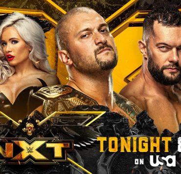 Karrion Kross vs Finn Balor main event graphic