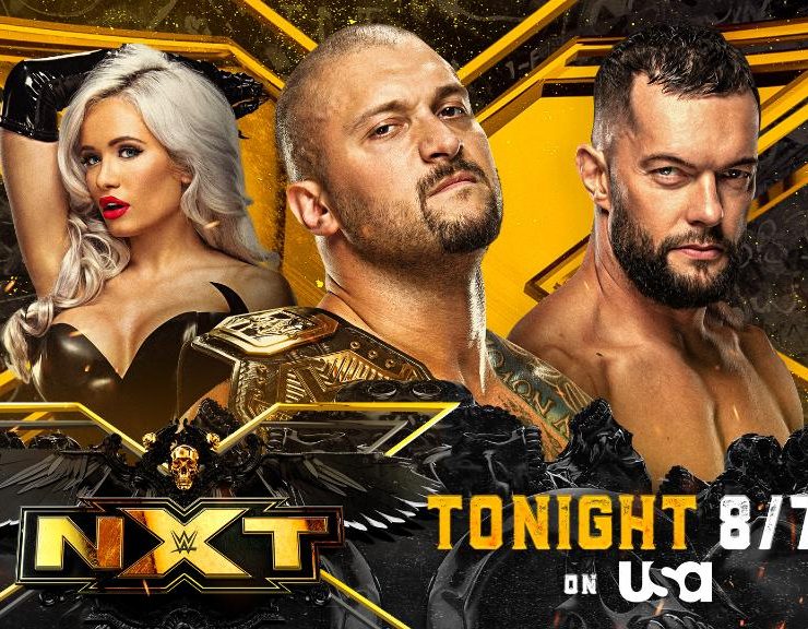 Karrion Kross vs Finn Balor main event graphic