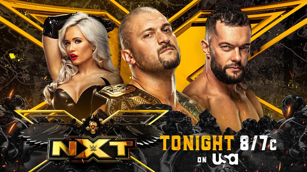 Karrion Kross vs Finn Balor main event graphic