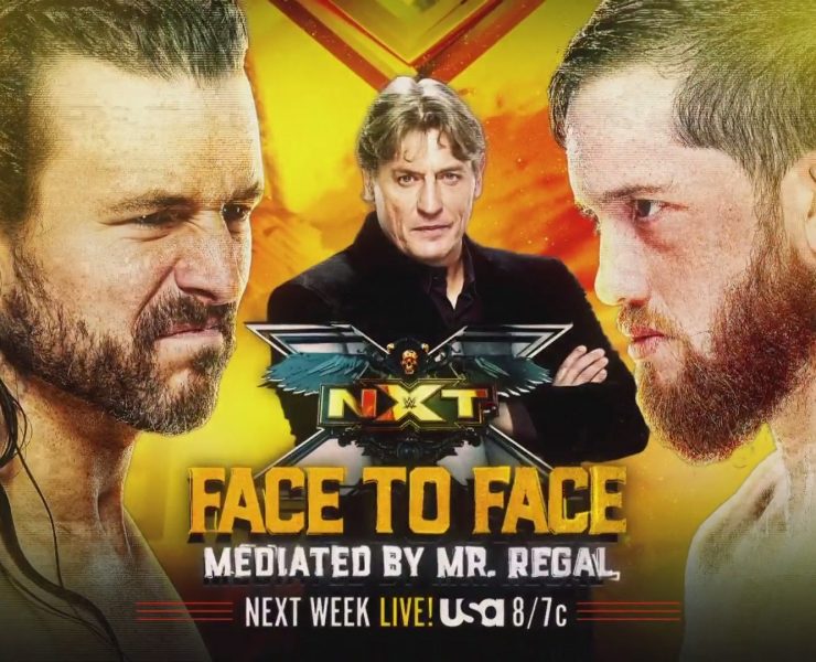Cole vs O'Reilly NXT Graphic