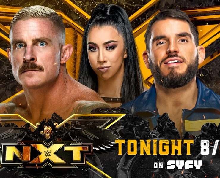 Dexter Lumis vs Johnny Gargano main event graphic