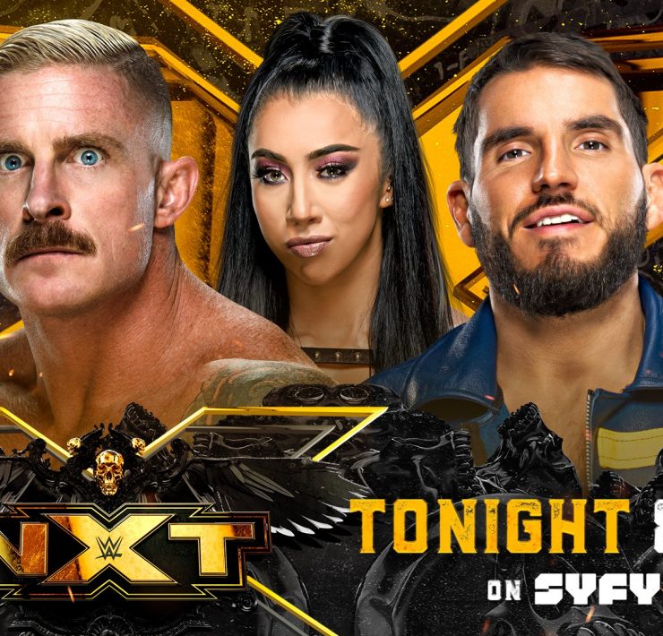 Dexter Lumis vs Johnny Gargano main event graphic