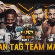 Hit Row vs Legado de Fantasma main event graphic