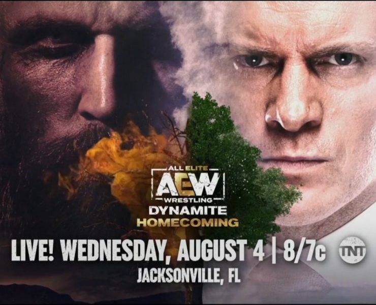 Cody Rhodes vs Malakai Black AEW main event graphic