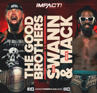 The Good Brothers vs Rich and Willie Mack main event graphic
