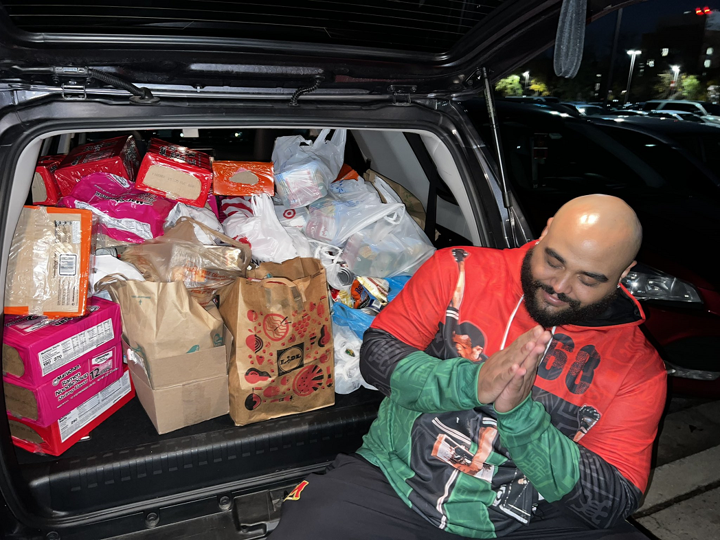 AJ Francis Canned Food Drive