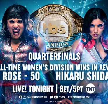 Nyla Rose vs Hikura Shida graphic