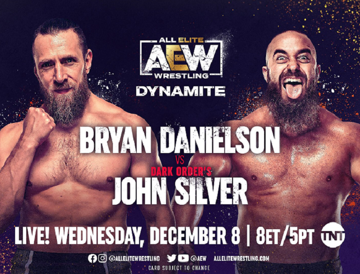 Danielson vs Silver main event graphic