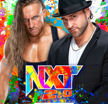 Pete Dunne vs Tony D'Angelo main event graphic