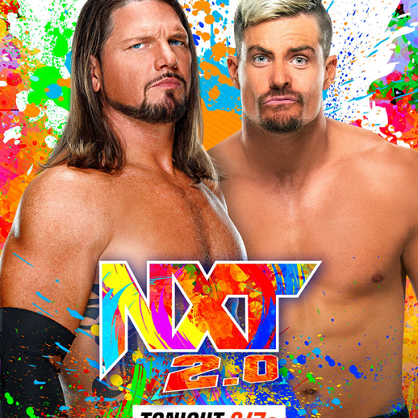 AJ Syles vs Grayson Waller main event graphic