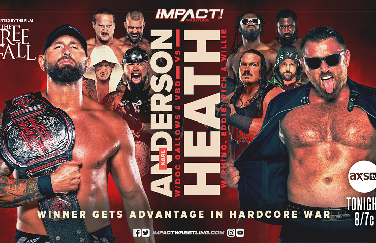 Karl Anderson vs Heath main event graphic