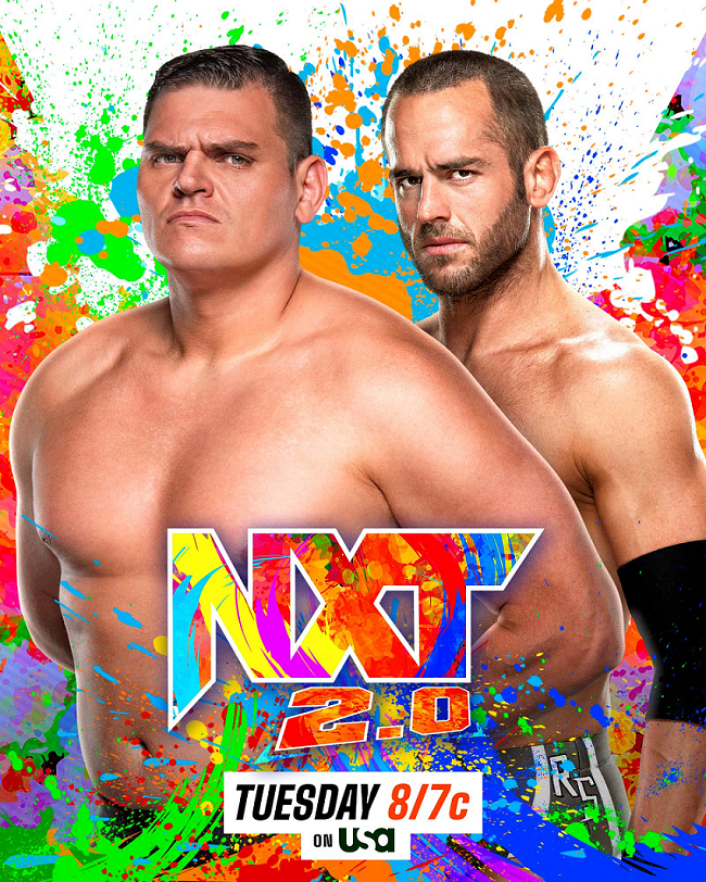 WALTER Vs Roderick Strong main event graphic