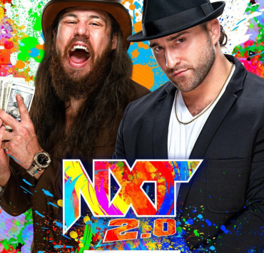 Main event graphic for Grimes vs DAngelo