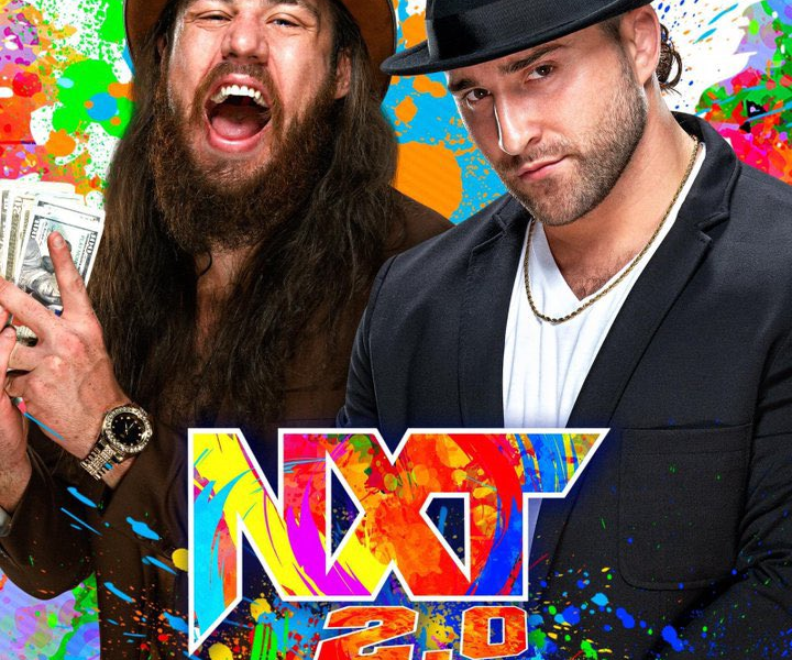 Main event graphic for Grimes vs DAngelo