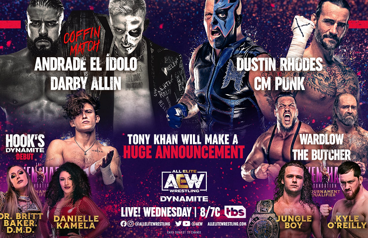 AEW Dynamite 4-20 show