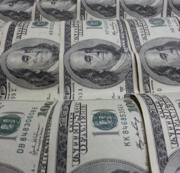 An stock image of $100 bills.