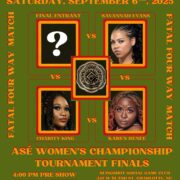 An ASÉ Wrestling graphic for the ASÉ Women's Championship