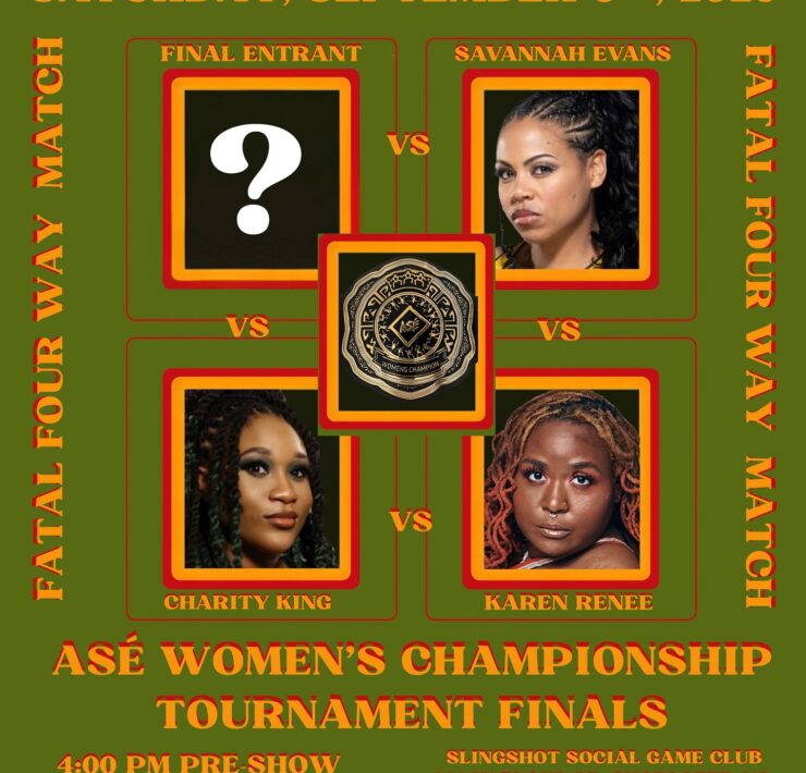 An ASÉ Wrestling graphic for the ASÉ Women's Championship